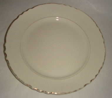 Assiette, fa�encerie d'Orchies