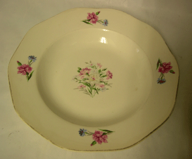 Assiette, Digoin marqu�e Nice