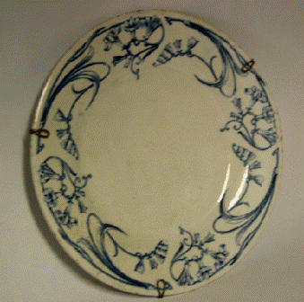 Gien - Assiette en terre de fer