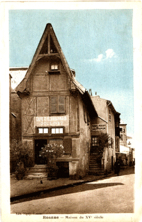 Roanne, Maison du XV�me si�cle