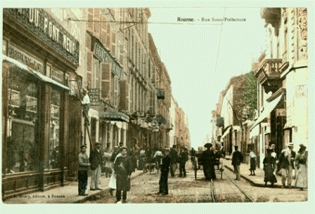 Roanne, rue de la sous-pr�fecture