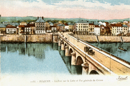 Roanne, le pont sur la Loire